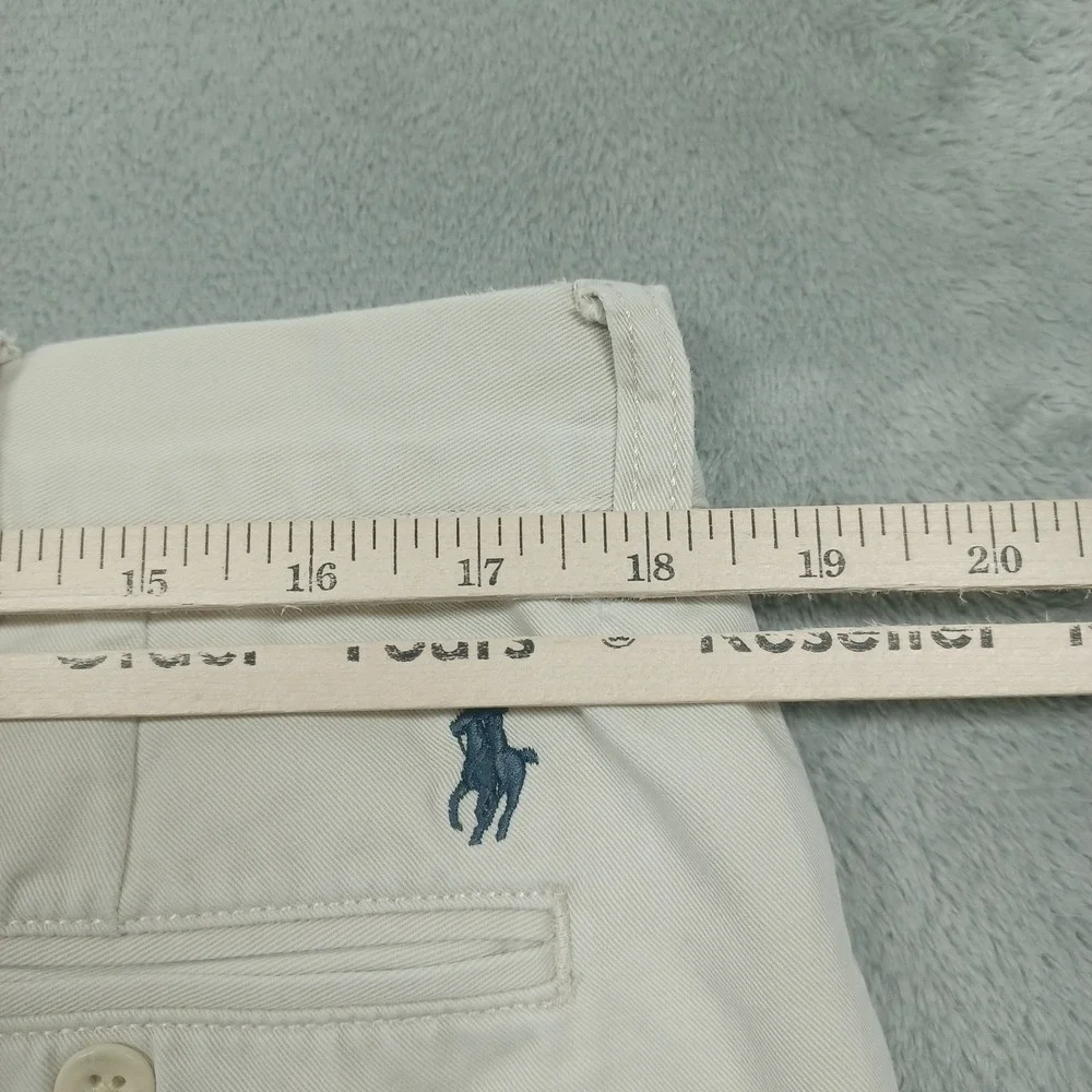 Polo Ralph Lauren Pants Mens 38x30‎ Beige Straight Relaxed Fit Chino Preppy